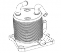 Расширение ассортимента - Масляной радиатор LUZAR для а/м Nissan